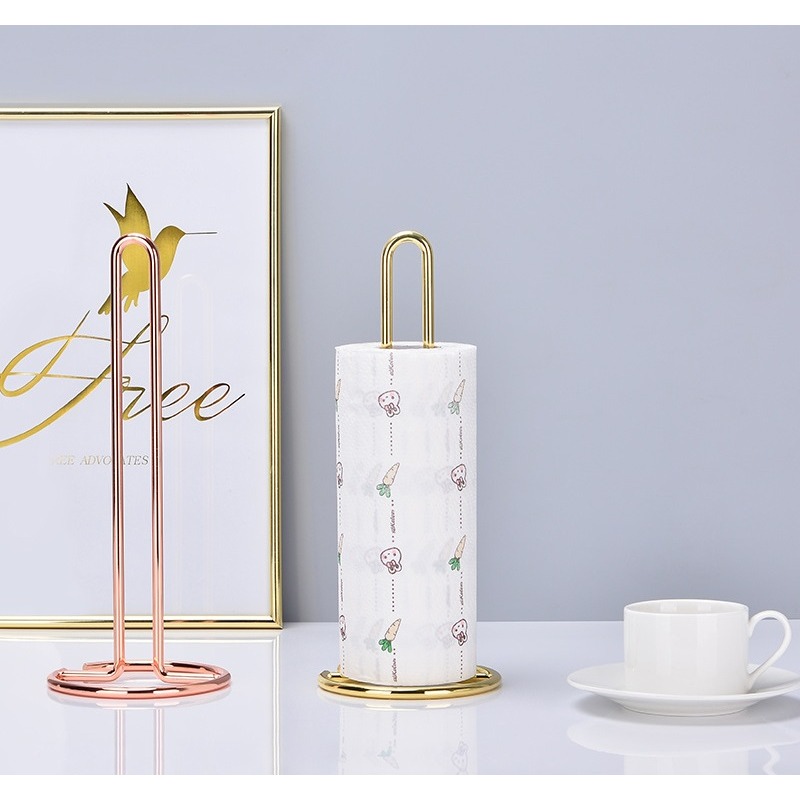 紙巾架 餐巾紙架 餐巾架 立式捲筒紙巾架 北歐風 紙巾座 收納架 家用卷紙架 捲筒紙架 廚房紙巾收納架 捲紙架 廚房紙架-細節圖8