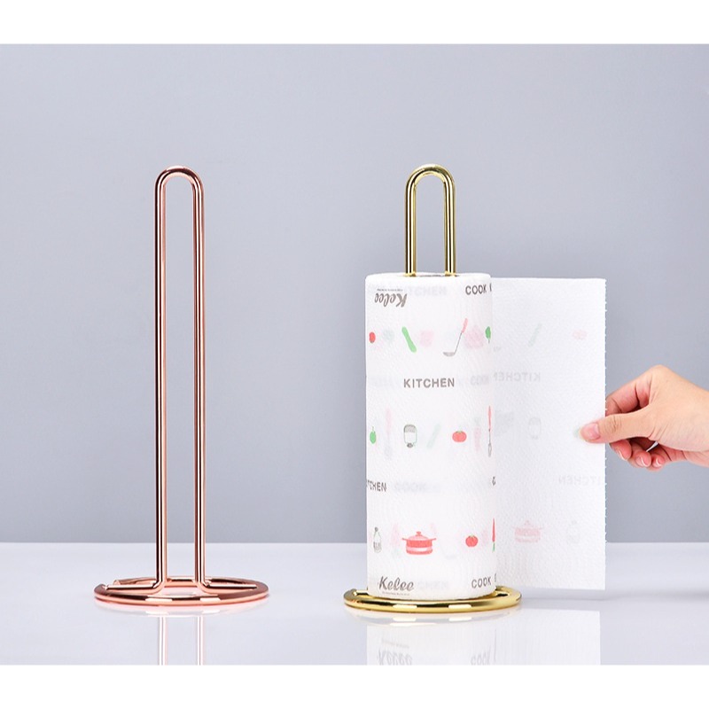 紙巾架 餐巾紙架 餐巾架 立式捲筒紙巾架 北歐風 紙巾座 收納架 家用卷紙架 捲筒紙架 廚房紙巾收納架 捲紙架 廚房紙架-細節圖9