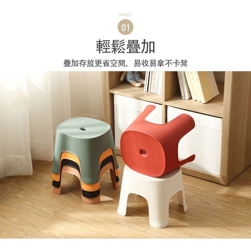 北歐風板凳 防滑小板凳 排排凳 椅子 凳子 板凳 小椅子 小凳子 兒童椅 矮凳 收納椅 圓凳 穿鞋椅 腳踏凳 浴室凳-細節圖3