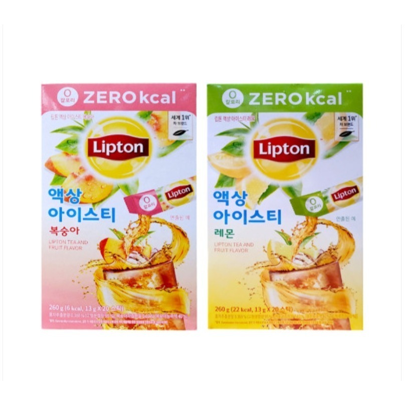 【台灣現貨+預購】肥章魚㊣正韓代購★韓國 Lipton 立頓 冰茶 0卡冰茶 水蜜桃冰茶 檸檬冰茶 單條 罐裝-細節圖5