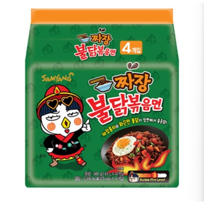 【台灣現貨+預購】肥章魚㊣正韓代購★韓國 SAMYANG 三養 辣炒火雞麵 玫瑰醬 炸醬 寬冬粉-細節圖7