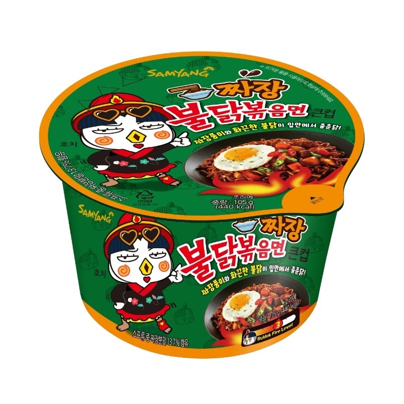 【台灣現貨+預購】肥章魚㊣正韓代購★韓國 SAMYANG 三養 辣炒火雞麵 玫瑰醬 炸醬 寬冬粉-細節圖8