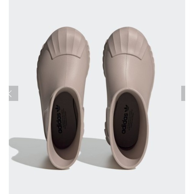 【台灣現貨】肥章魚㊣正韓代購★韓國 adidas 限定雨靴 黑色 淺粉色-細節圖4