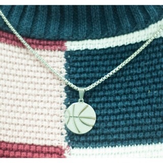 運動風籃球項鍊 百搭項鍊-細節圖3