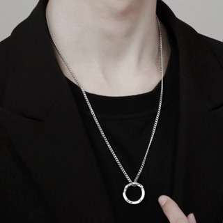 莫比烏斯百搭項鍊 百搭項鍊 男士項鍊 潮男項鍊 流行項鍊 項鍊男 小眾項鍊-細節圖3