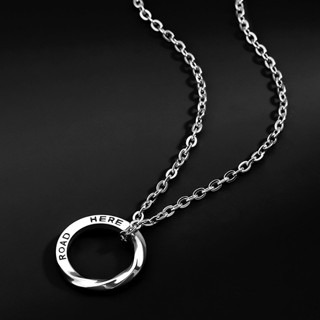 莫比烏斯百搭項鍊 百搭項鍊 男士項鍊 潮男項鍊 流行項鍊 項鍊男 小眾項鍊-細節圖5