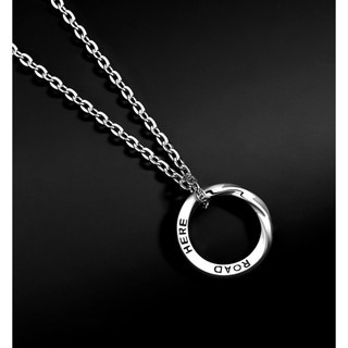 莫比烏斯百搭項鍊 百搭項鍊 男士項鍊 潮男項鍊 流行項鍊 項鍊男 小眾項鍊-細節圖6