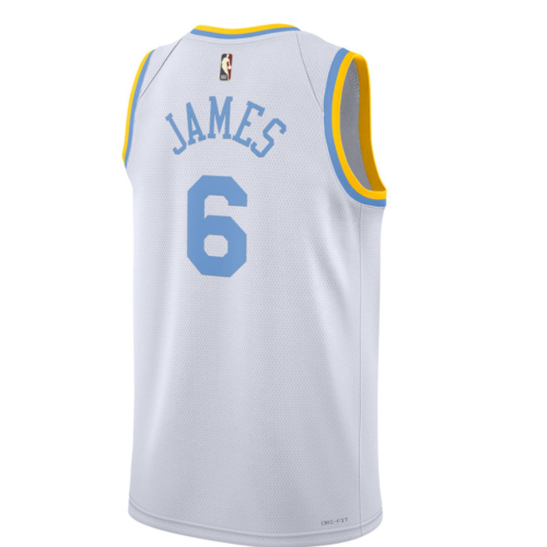 Nike NBA 洛杉磯湖人隊 LeBron James 復古版 Swingman 球衣