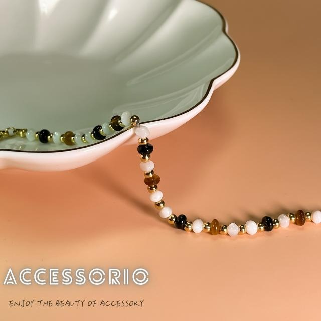 ╶◇╴拾飾 Accessorio 現貨  天然寶石串珠手鍊-細節圖6