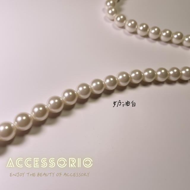 ╶◇╴拾飾 Accessorio 現貨  8MM 施華洛世奇 珍珠項鍊-細節圖5