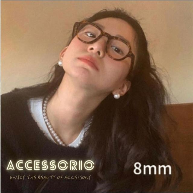 ╶◇╴拾飾 Accessorio 現貨  8MM 施華洛世奇 珍珠項鍊-細節圖8