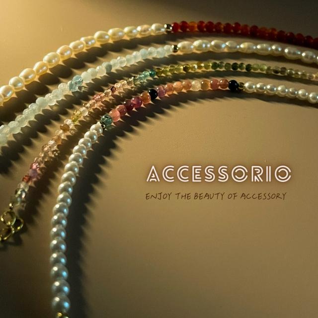 ╶◇╴拾飾 Accessorio 現貨  天然玉石 珍珠 串珠手鍊-細節圖10