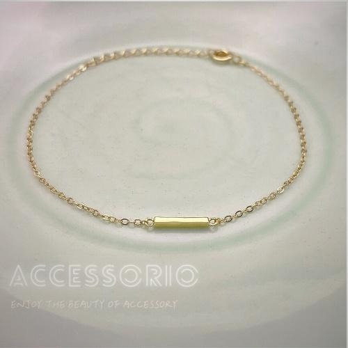 ╶◇╴拾飾 Accessorio 現貨  INS風 S925鍍14K金手鍊-細節圖3