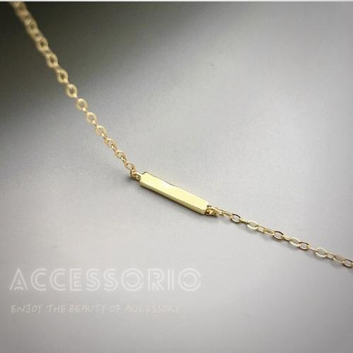 ╶◇╴拾飾 Accessorio 現貨  INS風 S925鍍14K金手鍊-細節圖4