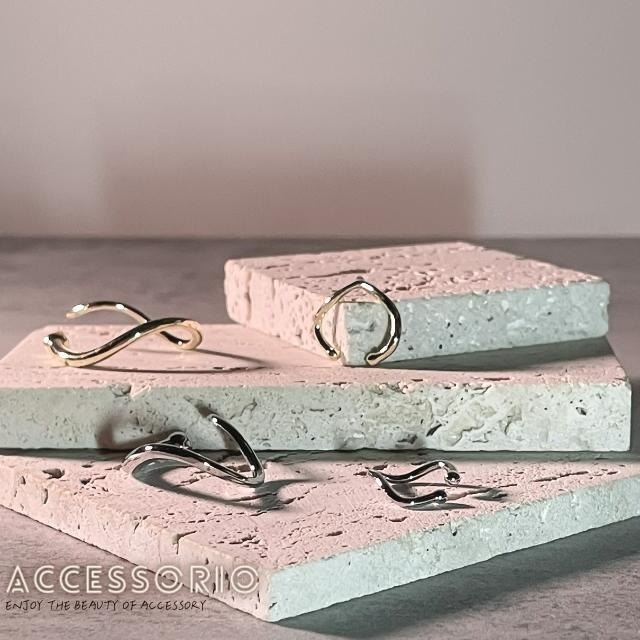 ╶◇╴拾飾 Accessorio 現貨  兩件式 電鍍14K金耳骨夾-細節圖3