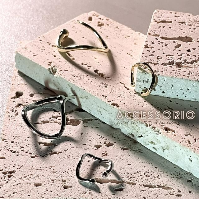 ╶◇╴拾飾 Accessorio 現貨  兩件式 電鍍14K金耳骨夾-細節圖4