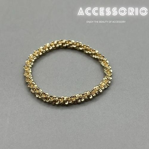 ╶◇╴拾飾 Accessorio 現貨  波光粼粼鍊戒-細節圖5