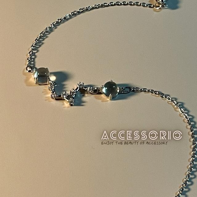 ╶◇╴拾飾 Accessorio 現貨  夜裡星空 S925純銀手鍊-細節圖4