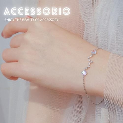 ╶◇╴拾飾 Accessorio 現貨  夜裡星空 S925純銀手鍊-細節圖6