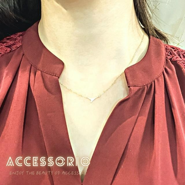 ╶◇╴拾飾 Accessorio 現貨  法式風情 巴黎鐵塔 S925銀鍍14K金項鍊-細節圖5