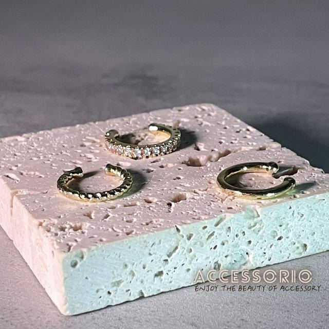 ╶◇╴拾飾 Accessorio 現貨  三件式 無耳洞 S925 耳骨夾-細節圖4