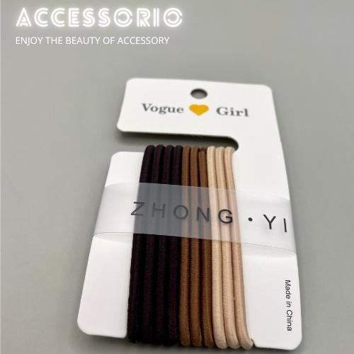 ╶◇╴拾飾 Accessorio 現貨  繽紛色彩高彈力髮圈 一組10個-細節圖7