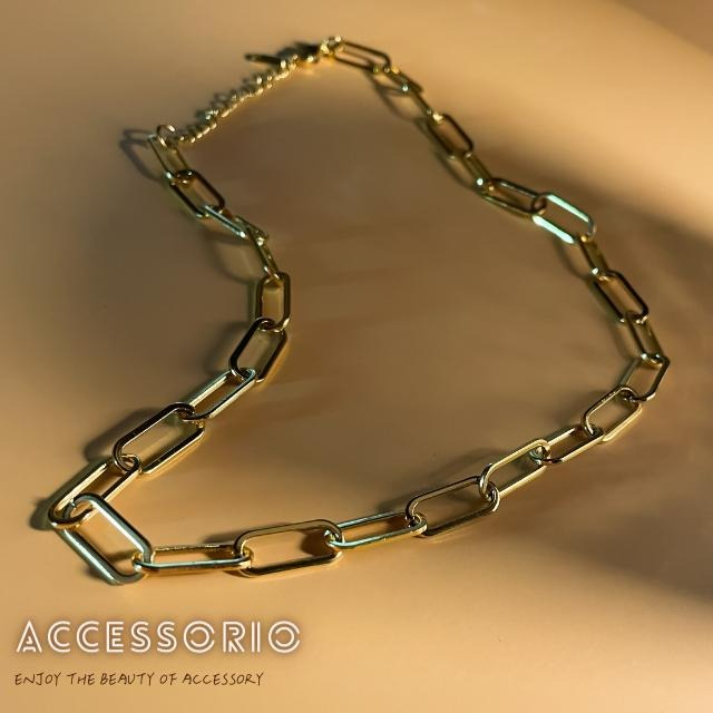 ╶◇╴拾飾 Accessorio 現貨  鈦鋼OT扣手鍊 鈦鋼項鍊-細節圖8
