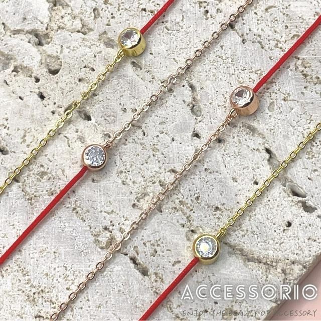 ╶◇╴拾飾 Accessorio 現貨  新鮮出爐 台北霞海城隍廟 S925純銀祈福紅線手鍊-細節圖4