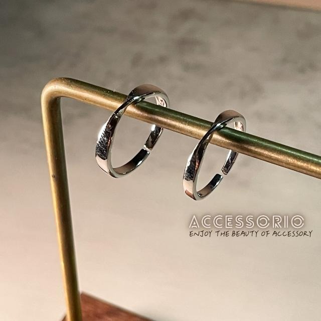 ╶◇╴拾飾 Accessorio 現貨  永恆的愛∞ 可調式情侶對戒-細節圖3