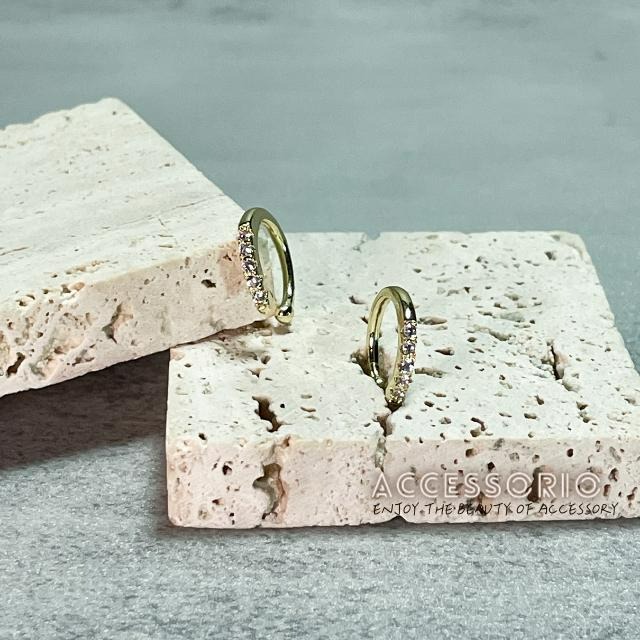 ╶◇╴拾飾 Accessorio 現貨  鋯石耳骨夾-細節圖6