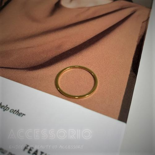 ╶◇╴拾飾 Accessorio 現貨  鈦鋼細戒-細節圖5