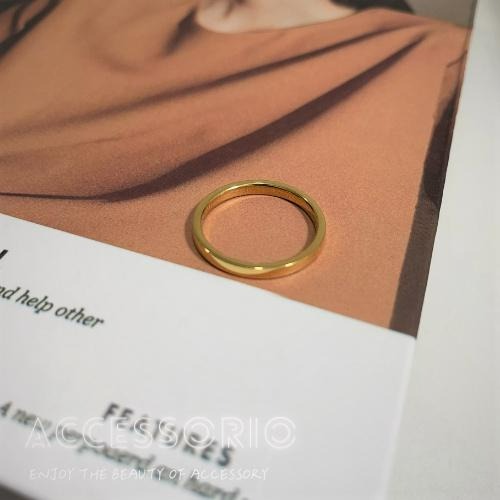 ╶◇╴拾飾 Accessorio 現貨  鈦鋼細戒-細節圖7