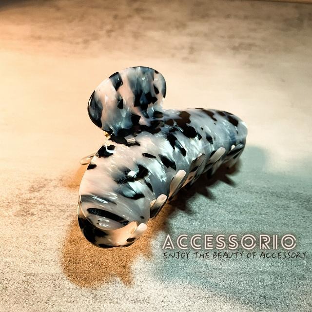 ╶◇╴拾飾 Accessorio 現貨   醋酸鯊魚夾 抓夾 髮飾 後腦勺髮夾 交叉髮夾-細節圖3