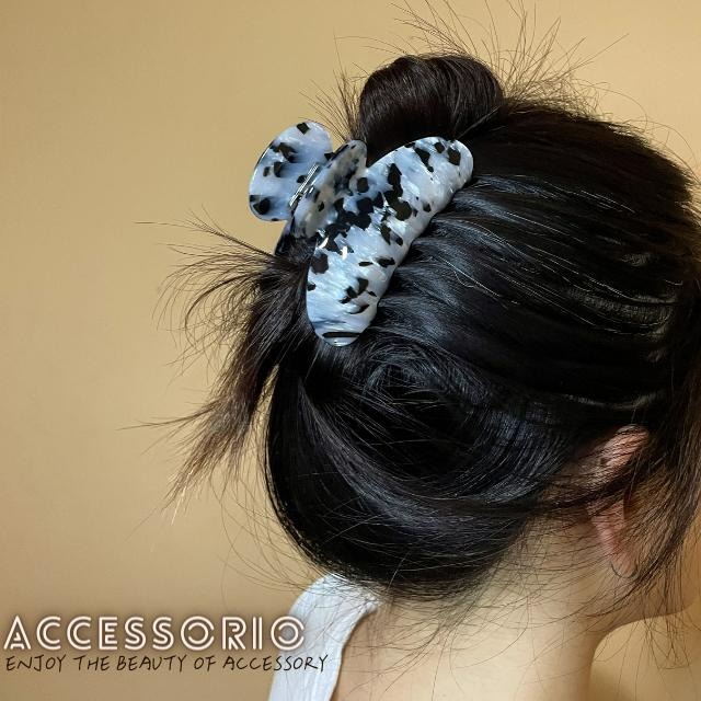 ╶◇╴拾飾 Accessorio 現貨   醋酸鯊魚夾 抓夾 髮飾 後腦勺髮夾 交叉髮夾-細節圖7