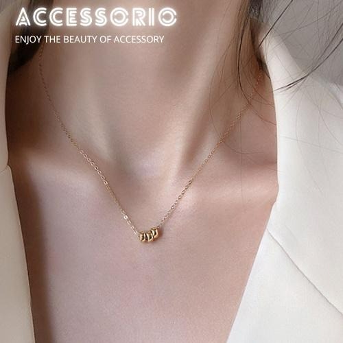 ╶◇╴拾飾 Accessorio 現貨  小金豆 INS百搭項鍊-細節圖5