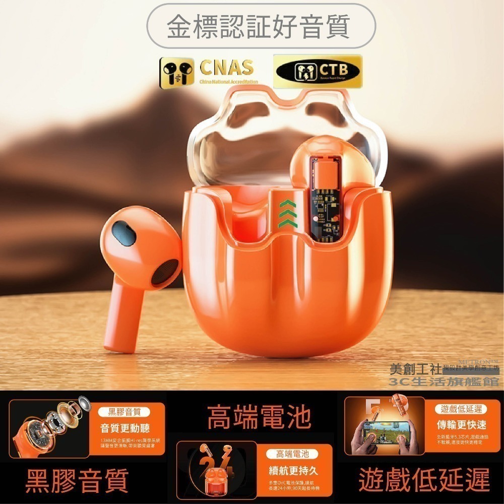 METRON 快速出貨  C21藍芽耳機 高配款 雙主機 高清通話 HIFI黑膠音質 降噪 半入耳 運動耳機 質量保証-細節圖3