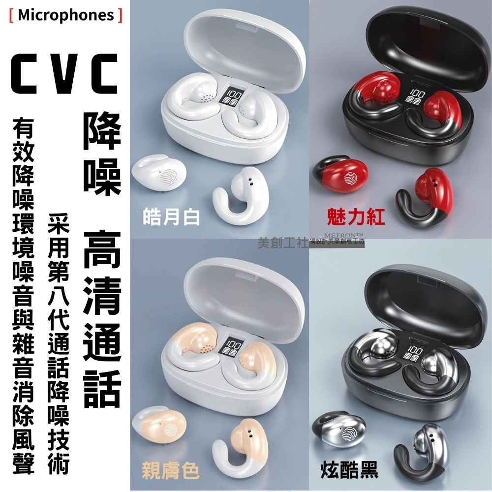 S29真無線 藍芽耳機 立體聲 降噪 高清通話 取出即連 不入耳 舒適佩戴 運動耳機 METRON 快速出貨 質量保証-細節圖10