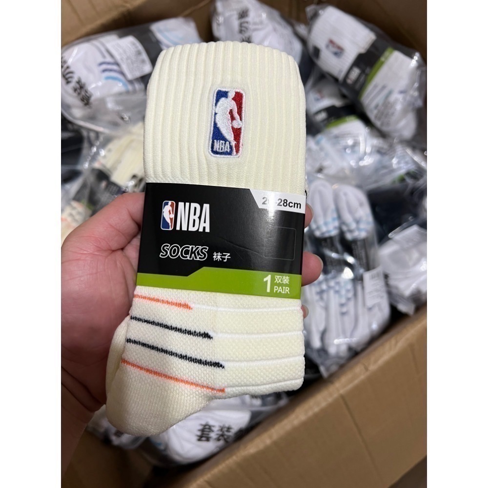 正品 NBA 菁英襪 籃球襪 防滑 帥氣 白色 米色 黑色 NIKE ELITE 緩震 神襪-細節圖5