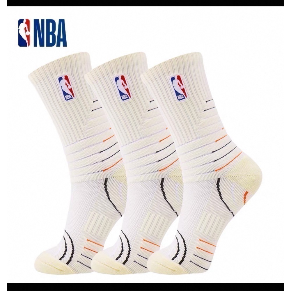 正品 NBA 菁英襪 籃球襪 防滑 帥氣 白色 米色 黑色 NIKE ELITE 緩震 神襪-細節圖7