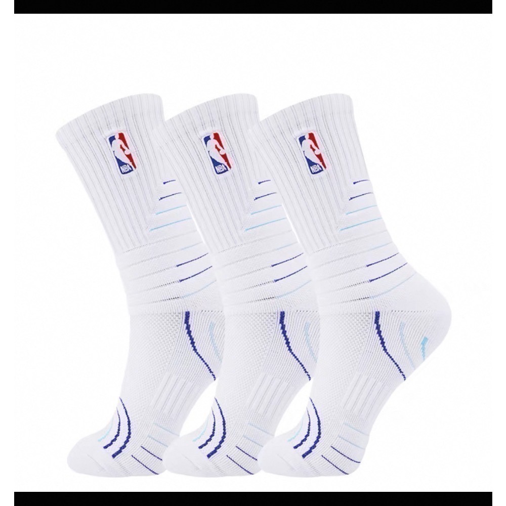 正品 NBA 菁英襪 籃球襪 防滑 帥氣 白色 米色 黑色 NIKE ELITE 緩震 神襪-細節圖8