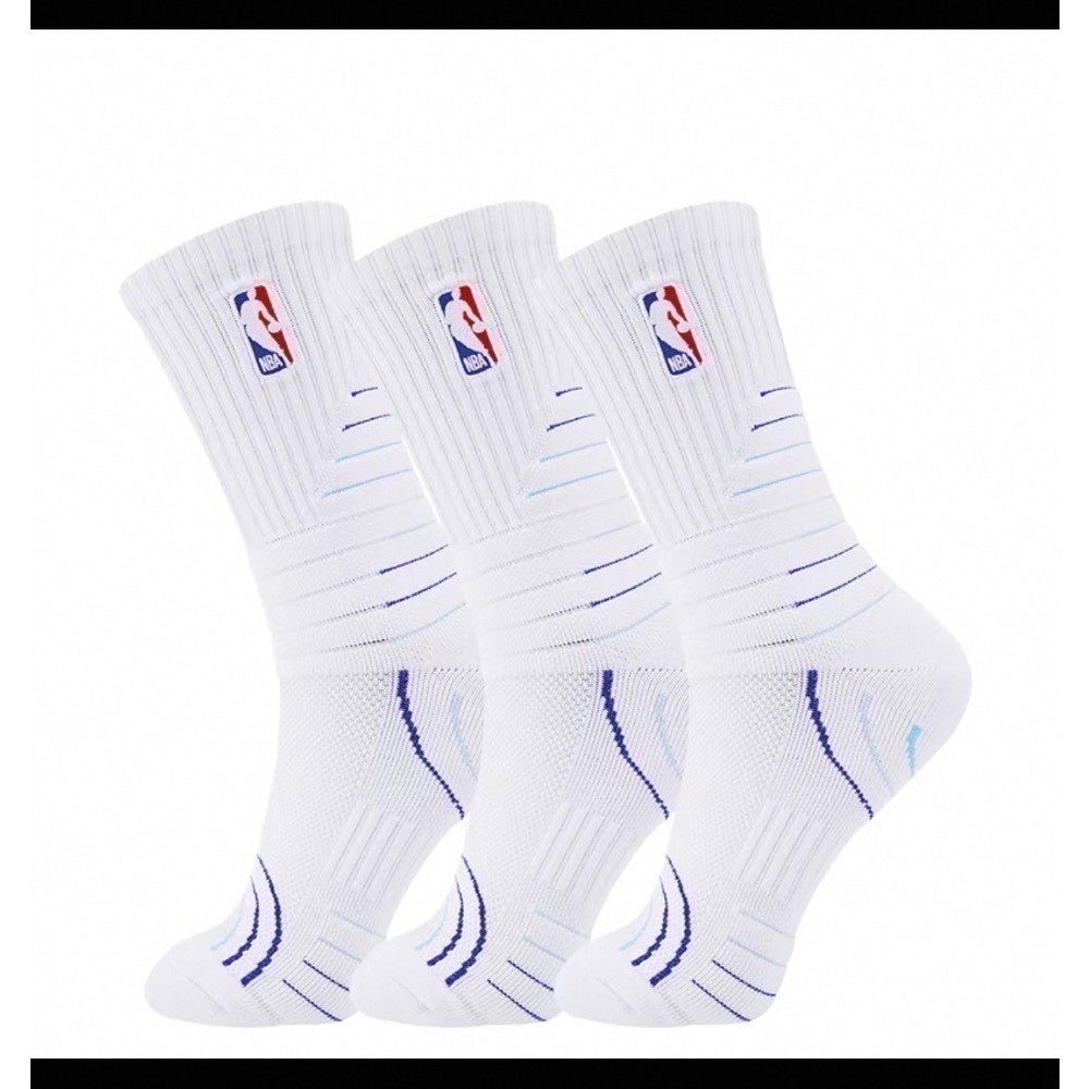 正品 NBA 菁英襪 籃球襪 防滑 帥氣 白色 米色 黑色 NIKE ELITE 緩震 神襪-細節圖8