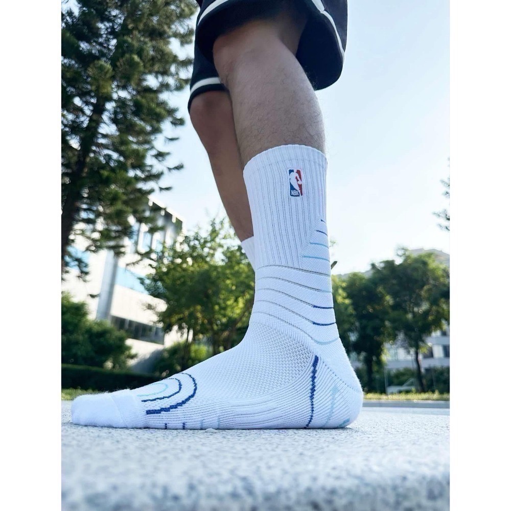 正品 NBA 菁英襪 籃球襪 防滑 帥氣 白色 米色 黑色 NIKE ELITE 緩震 神襪-規格圖10