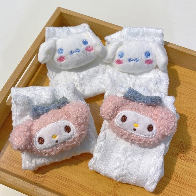 《胖胖ㄉ狗狗》*現貨*三麗鷗系列立體襪 襪子 大耳狗 美樂蒂 庫洛米 kitty 凱蒂-細節圖7