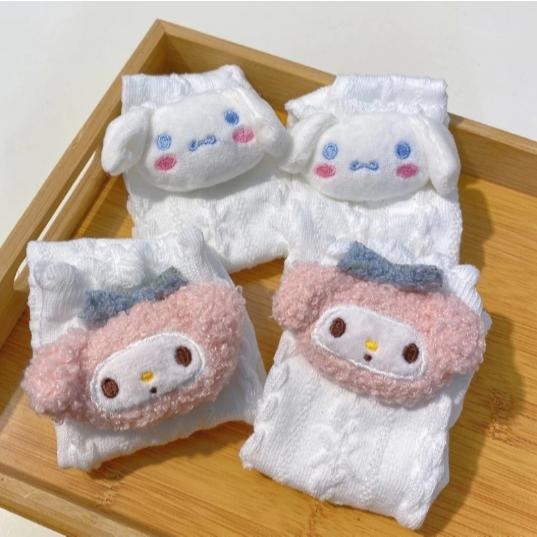 《胖胖ㄉ狗狗》*現貨*三麗鷗系列立體襪 襪子 大耳狗 美樂蒂 庫洛米 kitty 凱蒂-細節圖4