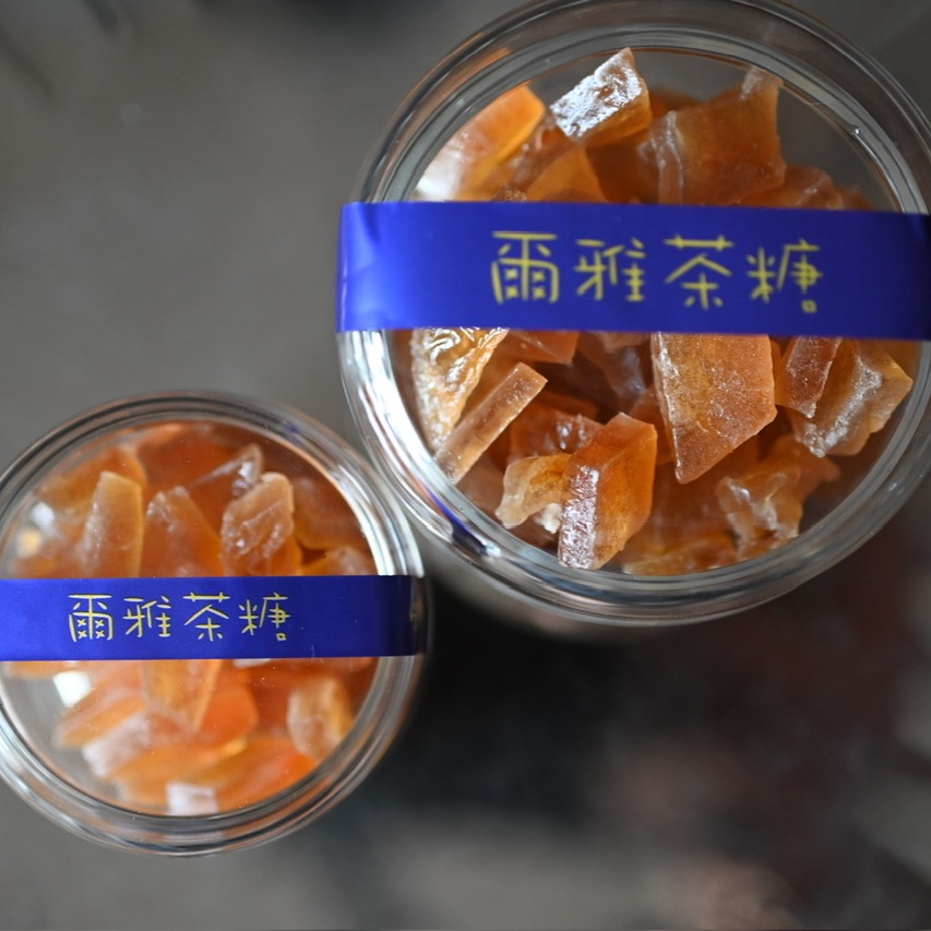 中式和菓子 琥珀糖 凍頂烏龍茶口味-細節圖2