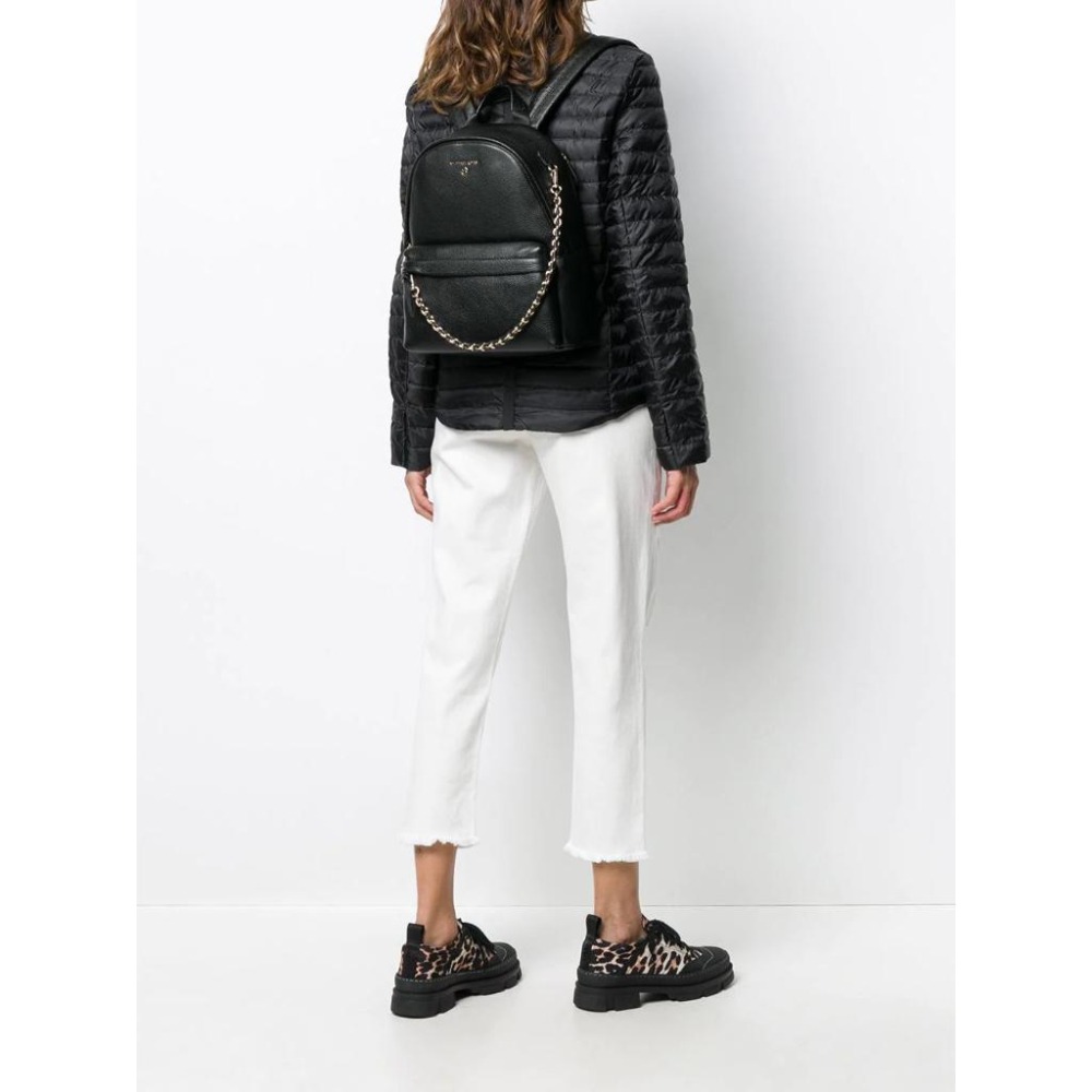 MICHAEL MICHAEL KORS Slater 中號鏈條雙肩包 Pebbled Leather Backpack-細節圖5
