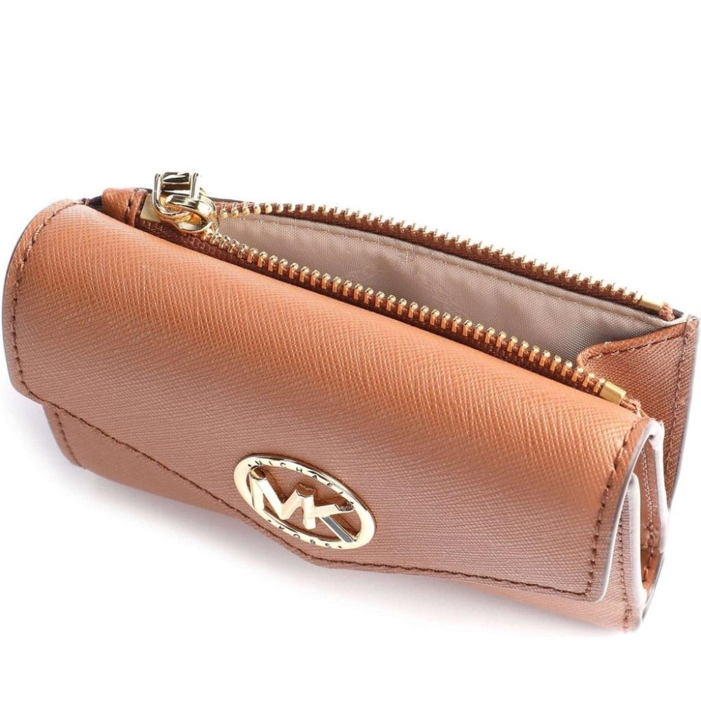 MICHAEL KORS Carmen 折式短款Logo錢包 MD ENV TRIFOLD WALLETS WOMENS-細節圖3