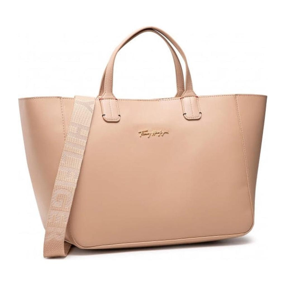 TOMMY HILFIGER Iconic Logo托特包 Iconic Tote Bag Satchel 附肩帶-細節圖2