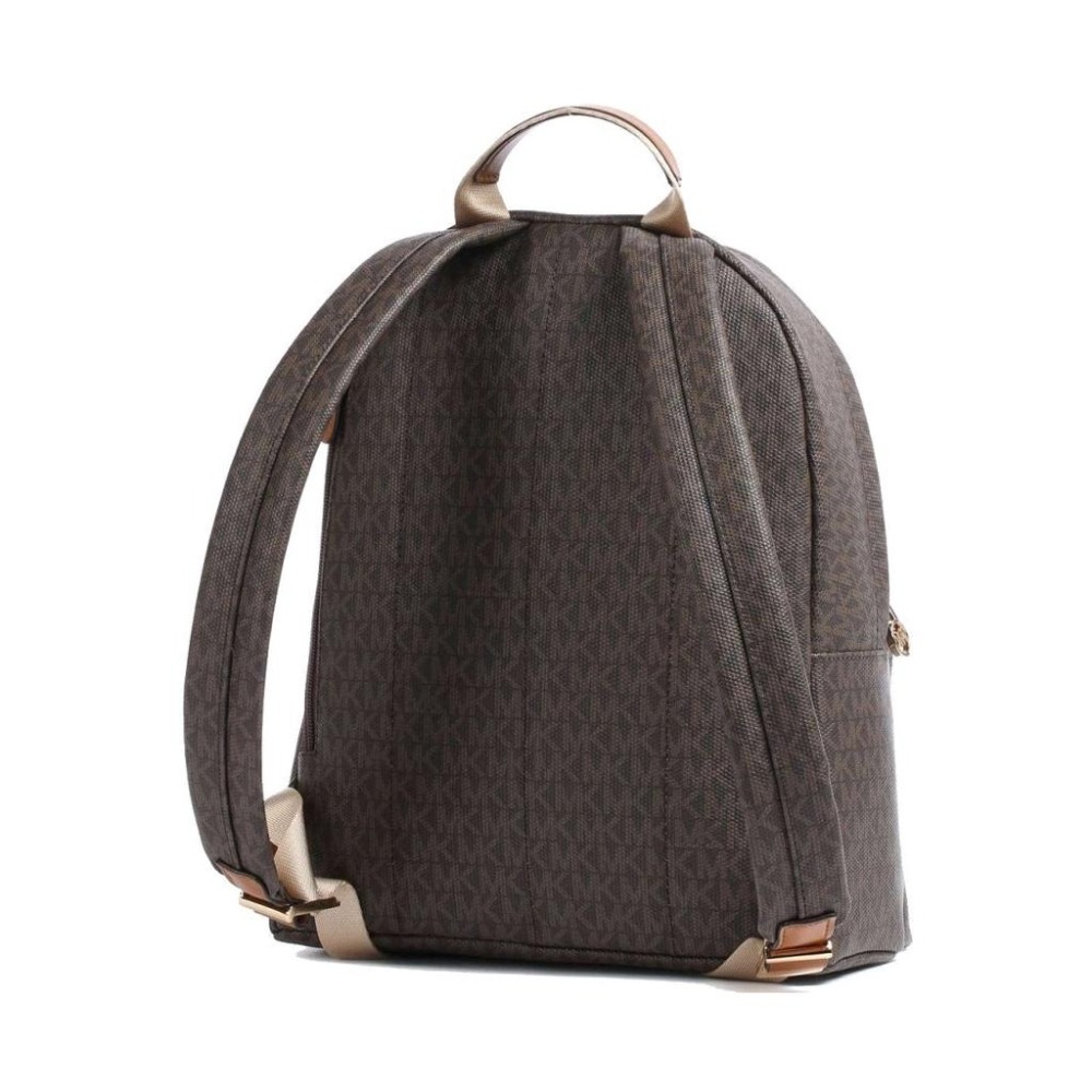 MICHAEL KORS Slater經典logo印花雙肩後背包中號 Monogram-Logo Backpack md-細節圖2