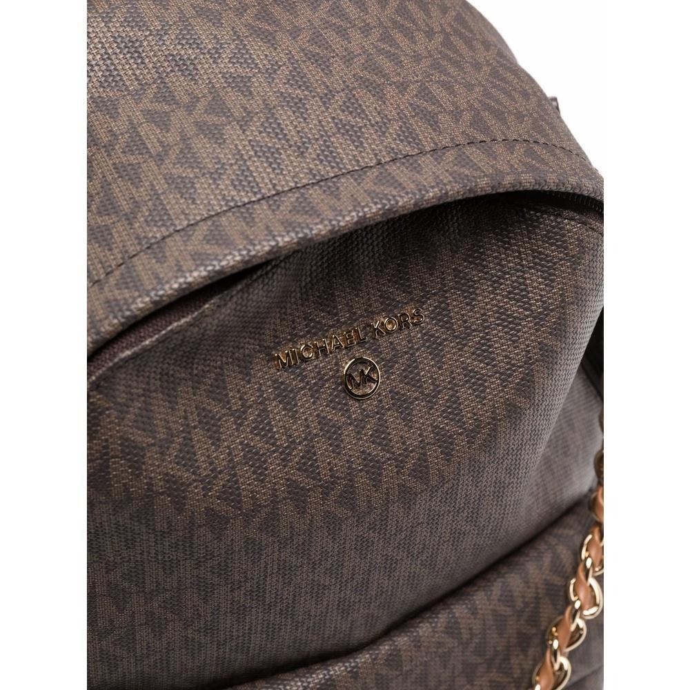 MICHAEL KORS Slater經典logo印花雙肩後背包中號 Monogram-Logo Backpack md-細節圖3